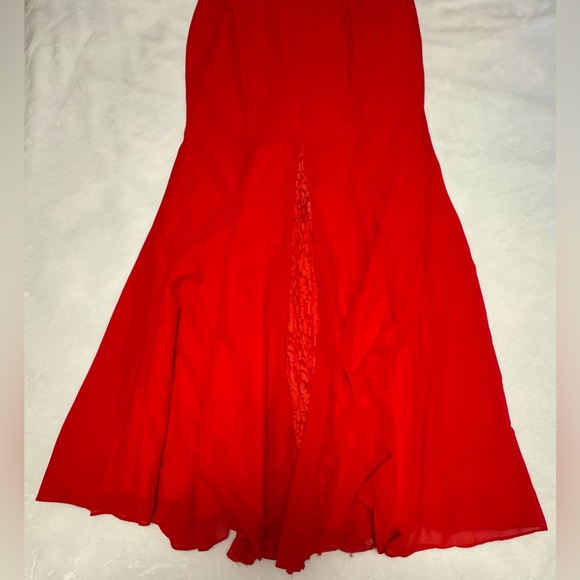 Red formal dress - bridesmaid, prom, mermaid - Picture 5 of 8